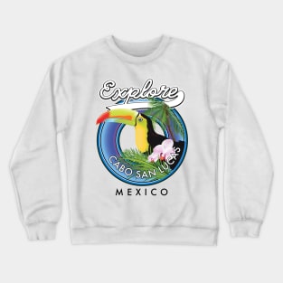 Cabo San Lucas Mexico travel patch Crewneck Sweatshirt